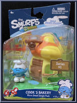 Cook's Bakery from Smurfs - Micro Village - Single Packs manufactured by Jakks Pacific [Front]
