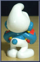 Accordion Smurf from Smurfs - Music manufactured by Peyo [Loose]