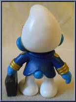 Aircraft Captain Smurf from Smurfs - Basic Series manufactured by Peyo [Loose]