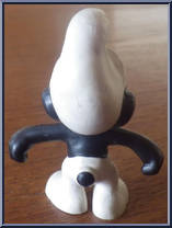 Angry Smurf from Smurfs - Basic Series manufactured by Peyo [Loose]