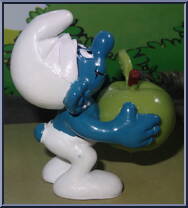 Apple Smurf from Smurfs - Basic Series manufactured by Peyo [Loose]