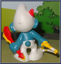 Archer Smurf from Smurfs - Basic Series manufactured by Peyo [Loose]