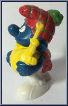 Bagpipes Smurf from Smurfs - Basic Series manufactured by Peyo [Loose]