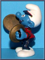 Cymbals Smurf from Smurfs - Music manufactured by Peyo [Loose]