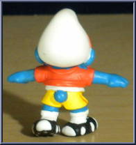 Goal Goal Smurf from Smurfs - Soccer manufactured by Peyo [Loose]