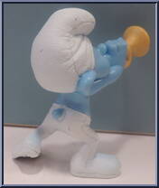 Harmony Smurf from Smurfs - Music manufactured by Peyo [Loose]
