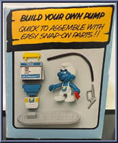 National Smurf (Gas Attendant / Gas Station) from Smurfs - Super Smurfs manufactured by Peyo [Back]