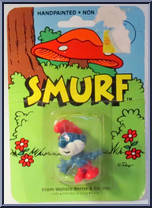 Papa Smurf from Smurfs - Papa Smurfs manufactured by Peyo [Front]