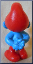 Papa Smurf (Hands Behind Back) from Smurfs - Papa Smurfs manufactured by Peyo [Loose]