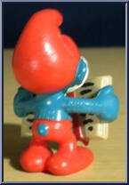 Papa Smurf (Magic Book) from Smurfs - Papa Smurfs manufactured by Peyo [Loose]