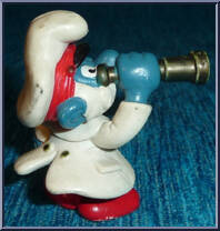 Papa Smurf (Ship Captain) from Smurfs - Papa Smurfs manufactured by Peyo [Loose]