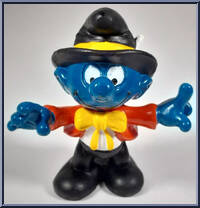 Photographer Smurf from Smurfs - Super Smurfs manufactured by Peyo [Loose]