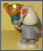 President Smurf from Smurfs - Soccer manufactured by Peyo [Loose]