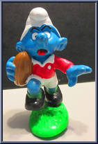 Runningback Smurf Action Figure