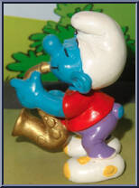 Saxophone Smurf (Purple Pants) from Smurfs - Music manufactured by Peyo [Loose]