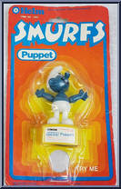 Smurf from Smurfs - Puppets manufactured by Peyo [Front]