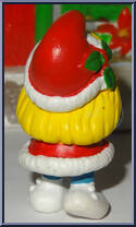 Smurfette (Christmas) (Short Red Coat) from Smurfs - Smurfettes manufactured by Peyo [Loose]