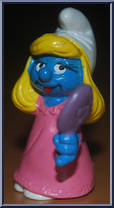 Smurfette (Comb and Mirror) from Smurfs - Smurfettes manufactured by Peyo [Loose]