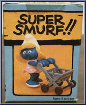 Smurfette (Shopping Cart / Trolley) from Smurfs - Super Smurfs manufactured by Peyo [Front]