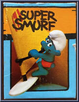 Windsurfer Smurf from Smurfs - Super Smurfs manufactured by Peyo [Front]