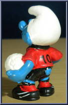 Soccer Smurf (Red / Black Uniform) from Smurfs - Soccer manufactured by Peyo [Loose]
