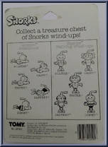 Allstar from Snorks - Swimmers manufactured by Tomy [Back]