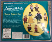 Classic Figure Set from Snow White and the Seven Dwarfs - Box Sets manufactured by Mattel [Back]