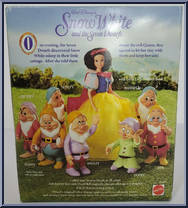 Dopey from Snow White and the Seven Dwarfs - Color Changing manufactured by Mattel [Back]