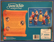 Snow White / Seven Dwarfs from Snow White and the Seven Dwarfs - Box Sets manufactured by Mattel [Back]