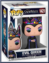 Evil Queen (Blue & Black Gown) from Snow White - Pop! Vinyl Figures manufactured by Funko [Front]
