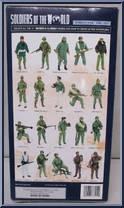 U.S.A. Machine Gunner from Soldiers of the World - Modern Soldiers manufactured by Formative International [Back]