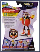 Mr. Dr. Eggman (New Yoke City) from Sonic Prime - Wave 1 manufactured by Jakks Pacific [Back]