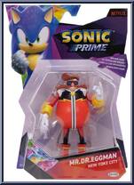 Mr. Dr. Eggman (New Yoke City) from Sonic Prime - Wave 1 manufactured by Jakks Pacific [Front]