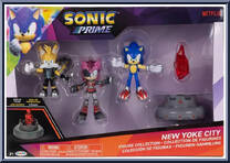 New Yoke City from Sonic Prime - Figure Collection manufactured by Jakks Pacific [Front]