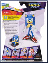 Sonic (New Yoke City) from Sonic Prime - Wave 4 manufactured by Jakks Pacific [Back]