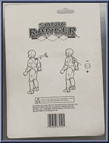 Black Ranger (Diamonds) from Sonic Ranger - Light Up manufactured by Soma [Back]