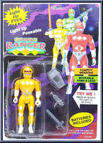 Yellow Ranger (Diamonds) from Sonic Ranger - Light Up manufactured by Soma [Front]