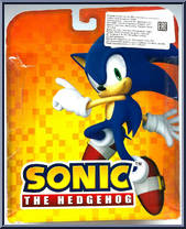 Knuckles (Emerald) from Sonic the Hedgehog - As Seen on Games manufactured by Jazwares [Back]