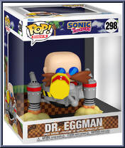 Dr. Eggman (Deluxe) from Sonic the Hedgehog - Pop! Rides manufactured by Funko [Front]