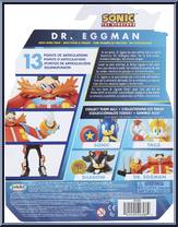 Dr. Eggman (with Spike Trap) from Sonic the Hedgehog - Basic Series manufactured by Jakks Pacific [Back]
