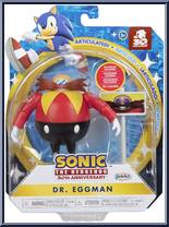 Dr. Eggman (with Goal Plate) from Sonic the Hedgehog - Basic Series manufactured by Jakks Pacific [Front]