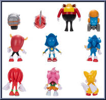 Friends & Foes Figures 10-Pack from Sonic the Hedgehog - Mini Playsets manufactured by Jakks Pacific [Loose]