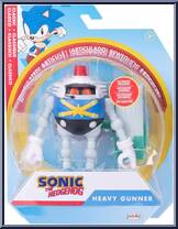 Heavy Gunner (with Blaster) from Sonic the Hedgehog - Basic Series manufactured by Jakks Pacific [Front]