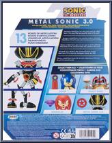 Metal Sonic 3.0 (with Red Star) from Sonic the Hedgehog - Basic Series manufactured by Jakks Pacific [Back]