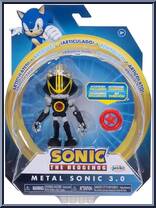Metal Sonic 3.0 (with Red Star) from Sonic the Hedgehog - Basic Series manufactured by Jakks Pacific [Front]