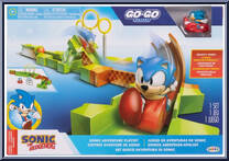 Sonic Adventure Playset from Sonic the Hedgehog - Go Go Racers manufactured by Jakks Pacific [Front]