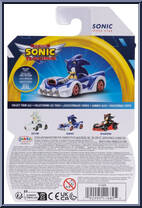 Sonic Speed Star from Sonic the Hedgehog - Die-Cast manufactured by Jakks Pacific [Back]