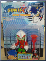 Knuckles from Sonic X - Space Fighters manufactured by Toy Island [Front]