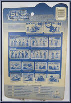 Lanca Garras (with Sgt. Hammer) from S.O.S. Commandos - Armas Pesadas manufactured by Gulliver [Back]