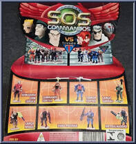 White Billy (Black Uniform) from S.O.S. Commandos - Basic Series manufactured by Gulliver [Back]